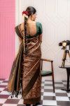 KT 130 Banarasi Soft Silk Saree Wholesale Clothing Suppliers In India
